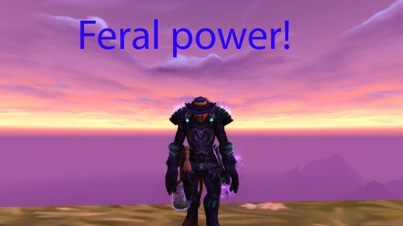 Feral power! Feral druid pvp 8.3