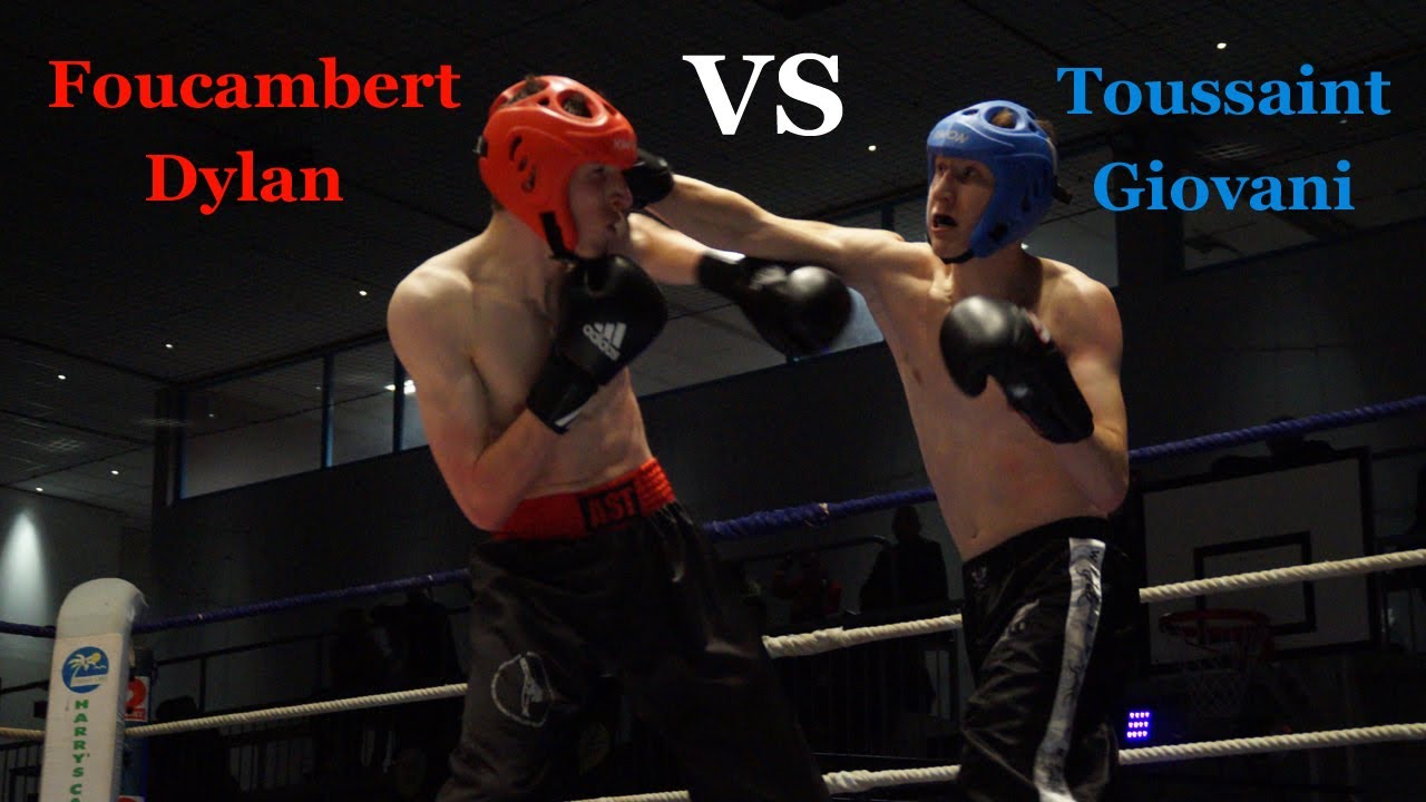 Gala de Boxe de Dieppe - Janvier 2018 -  Giovani Toussain  VS  Foucambert Dylan