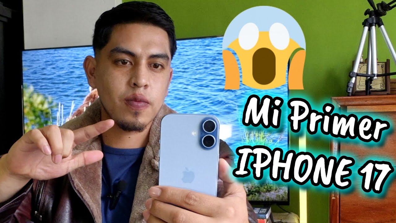 Me compre el iPhone 17 😱 / Iphone 17 azul de 256 Gb