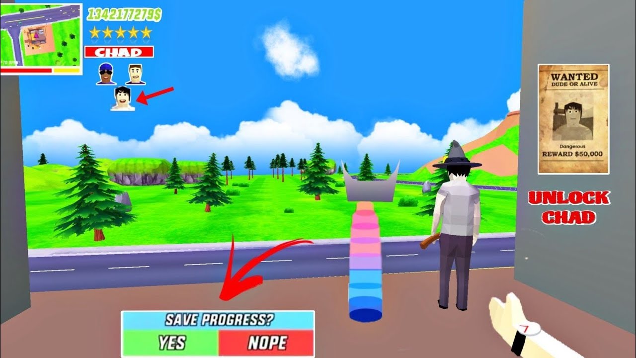 FINALLY UNLOCK CHAD 2026 IN DUDE THEFT WARS.😱😱