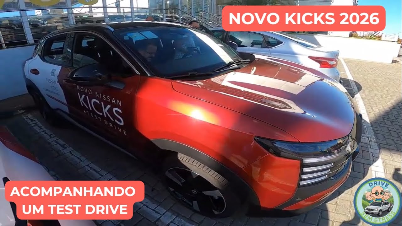 Novo Kicks 2026 em Test drive #novokicks2026 #testdrivenonovokicks2026