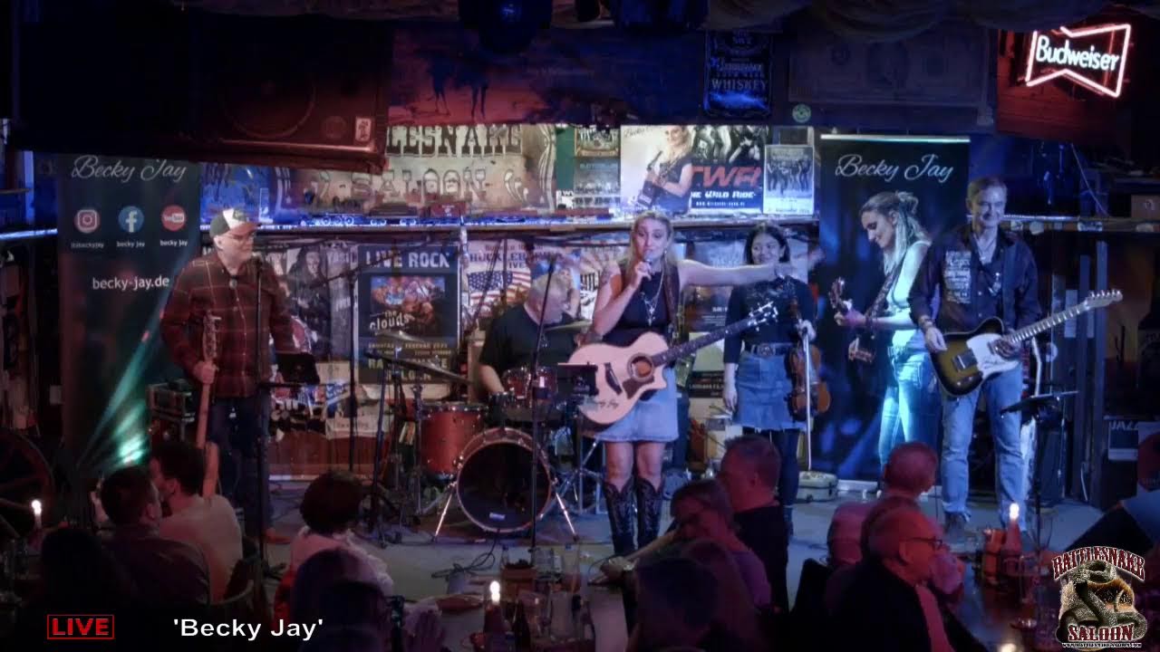 'Becky Jay' live aus dem Rattlesnake Saloon