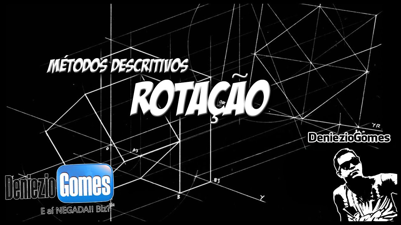 Geometria Descritiva - Rotação - Introdução.