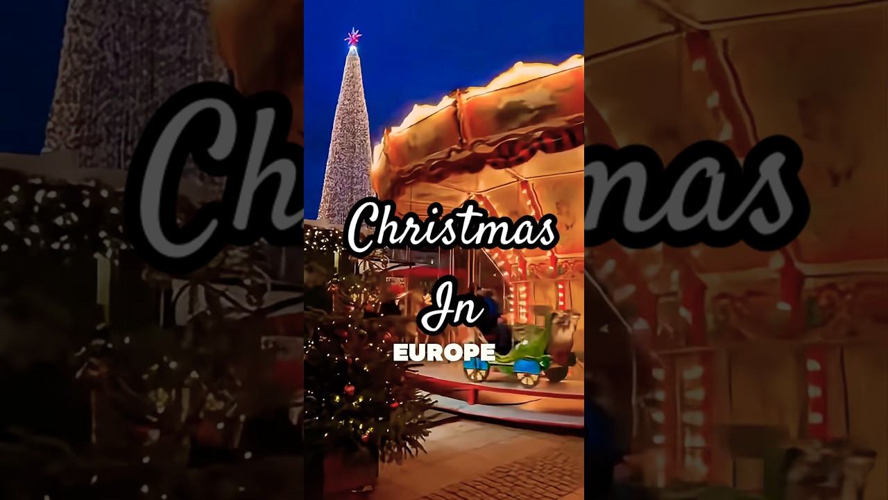 Рождество в Европе 2025 🎄✨ | Волшебные зимние направления, которые вы обязательно должны посетить