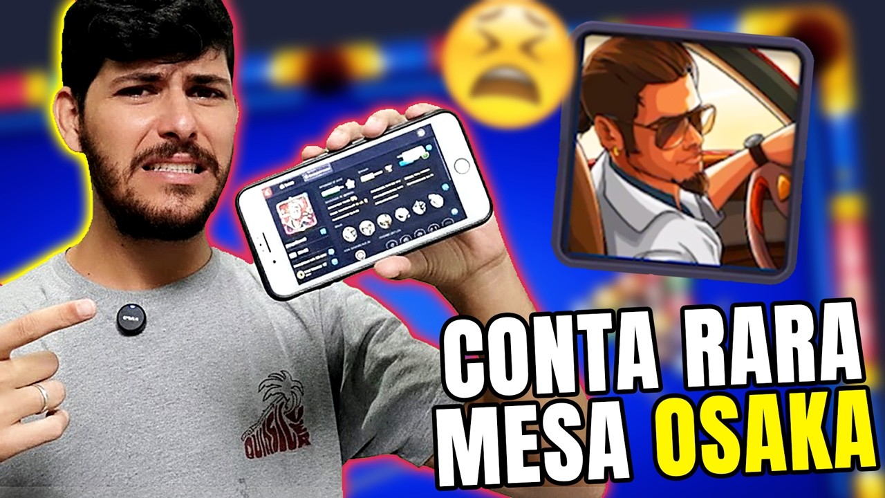 OSAKA ACABOU COM MINHA CONTA RARA! 8 ball pool