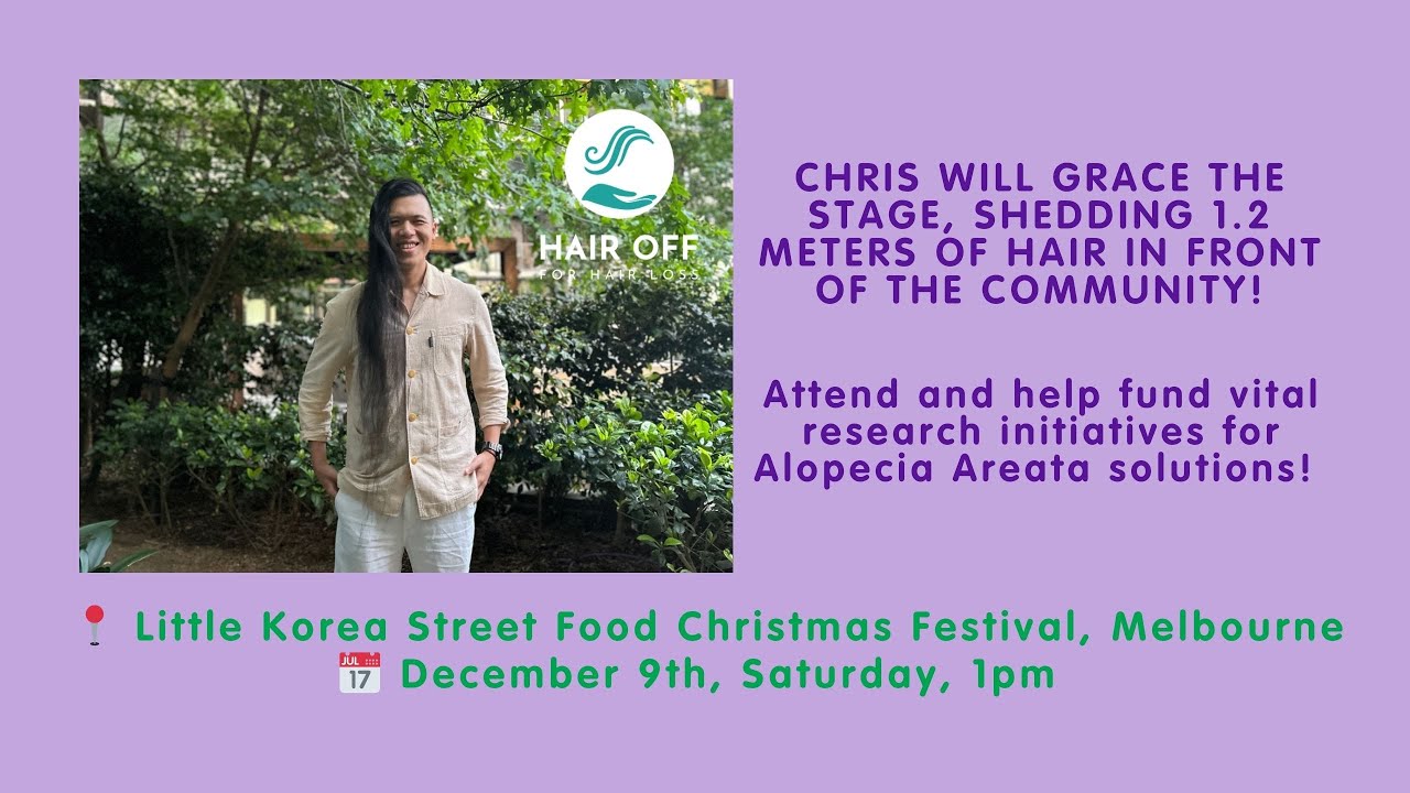 Chris, the Dermatologist-in-Training, Takes a Hair-Raising Step for Alopecia Awareness!
