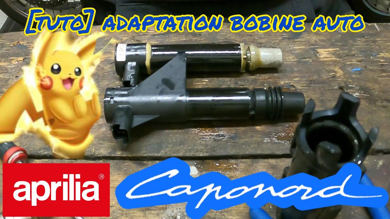 [TUTO] ADAPTATION BOBINE AUTOMOBILE SUR APRILIA CAPONORD 1000 ETV
