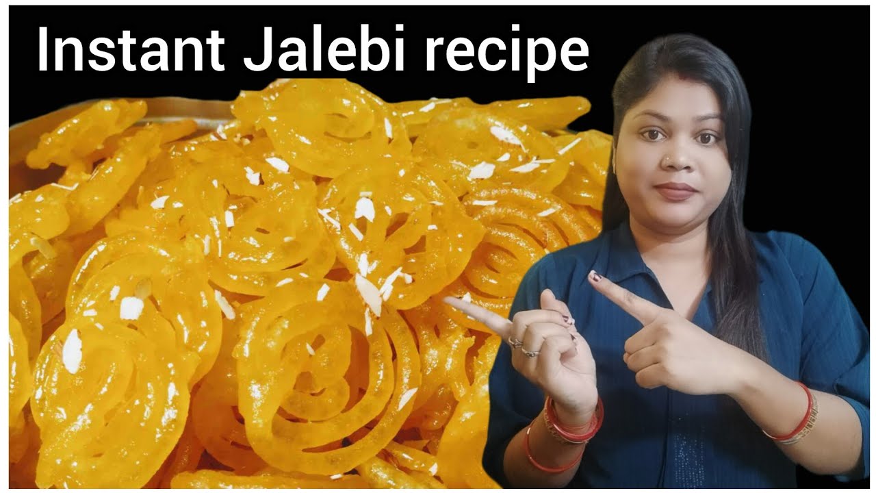 How to make Instant Jalebi recipe in hindi 