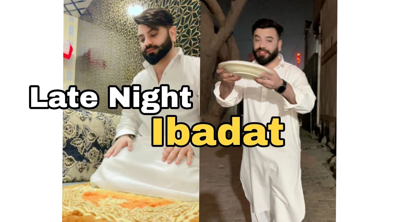 Aj Shab-e-Barat Ki Raat Birayni Distribution Ki Or Late Night Ibadat Ki | Mansoor Abro 