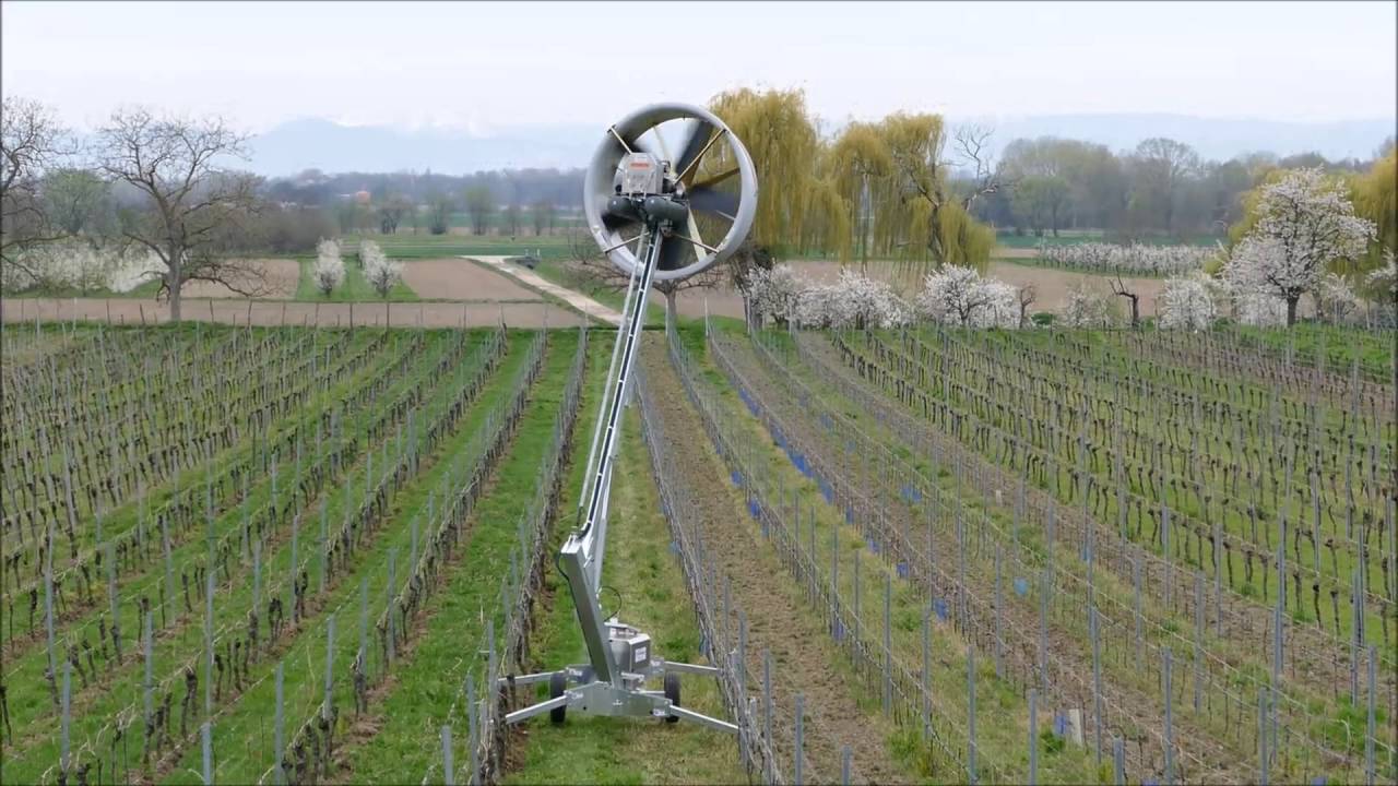 Mobile Windmaschine Frostschutz Schillinger Tow and Blow Video o M