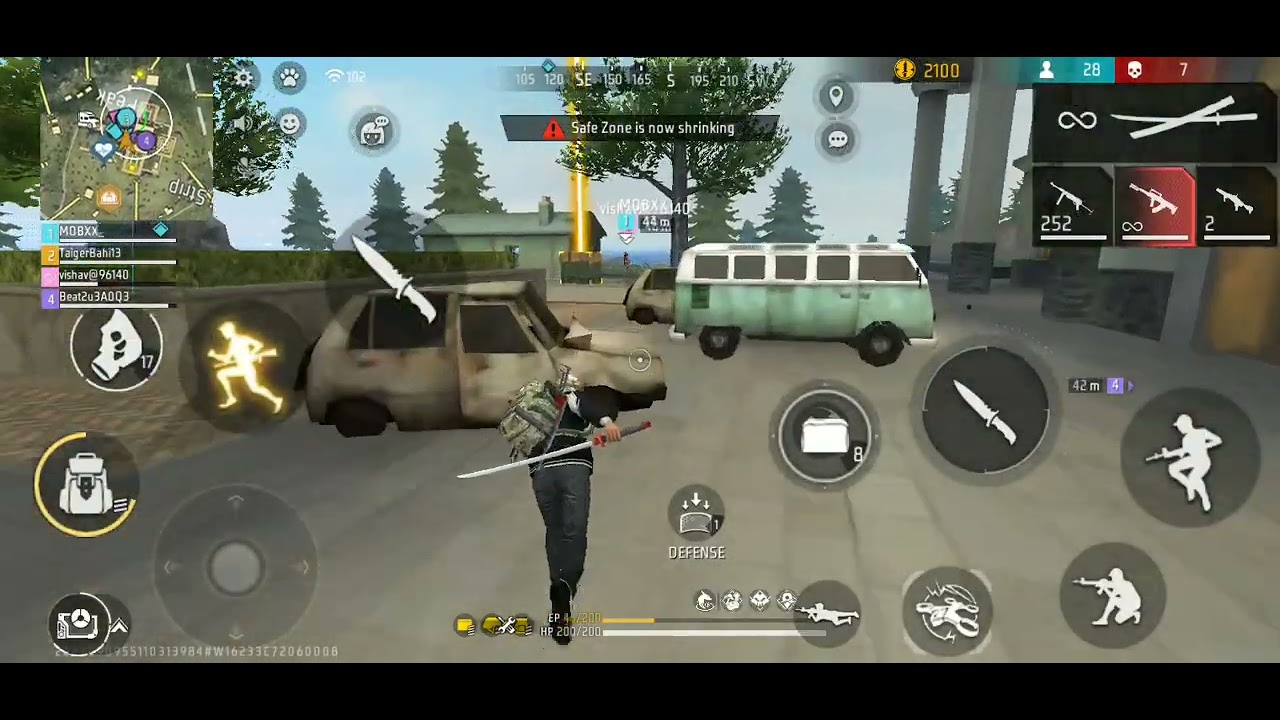 my first game play video free fire🙏please support my YouTube channel