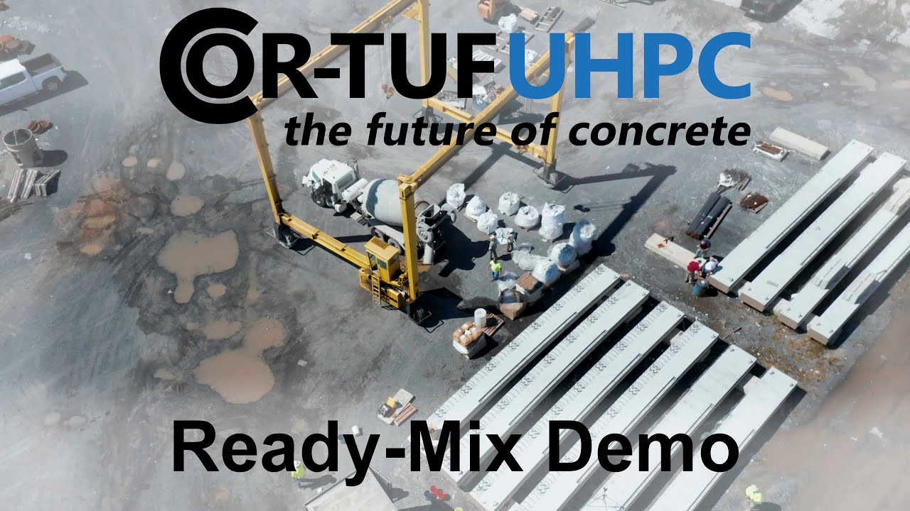 Cor-Tuf UHPC Ready-Mix Demonstration At Rockingham Precast