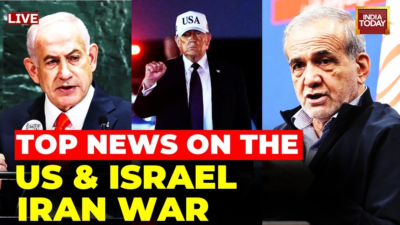 US Israel Iran War LIVE: Israel Attacks Iran LIVE News | Iran Attacks Israel | Iran Strikes UAE LIVE