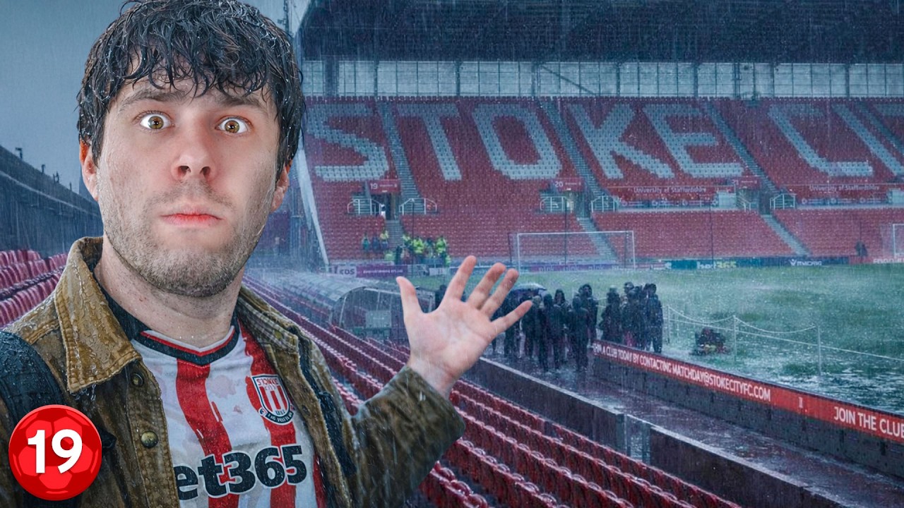 I Survived a Cold, Rainy Match in Stoke - Day 19