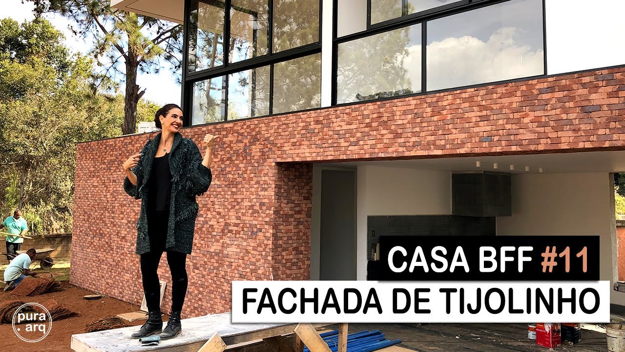 CASA BFF #11 - FACHADA EM TIJOLINHO APARENTE