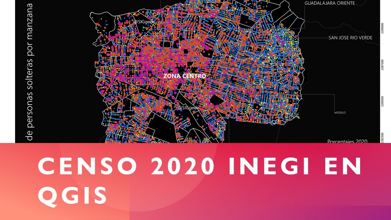 Curso: CENSO INEGI 2020 en qGis Vídeo II
