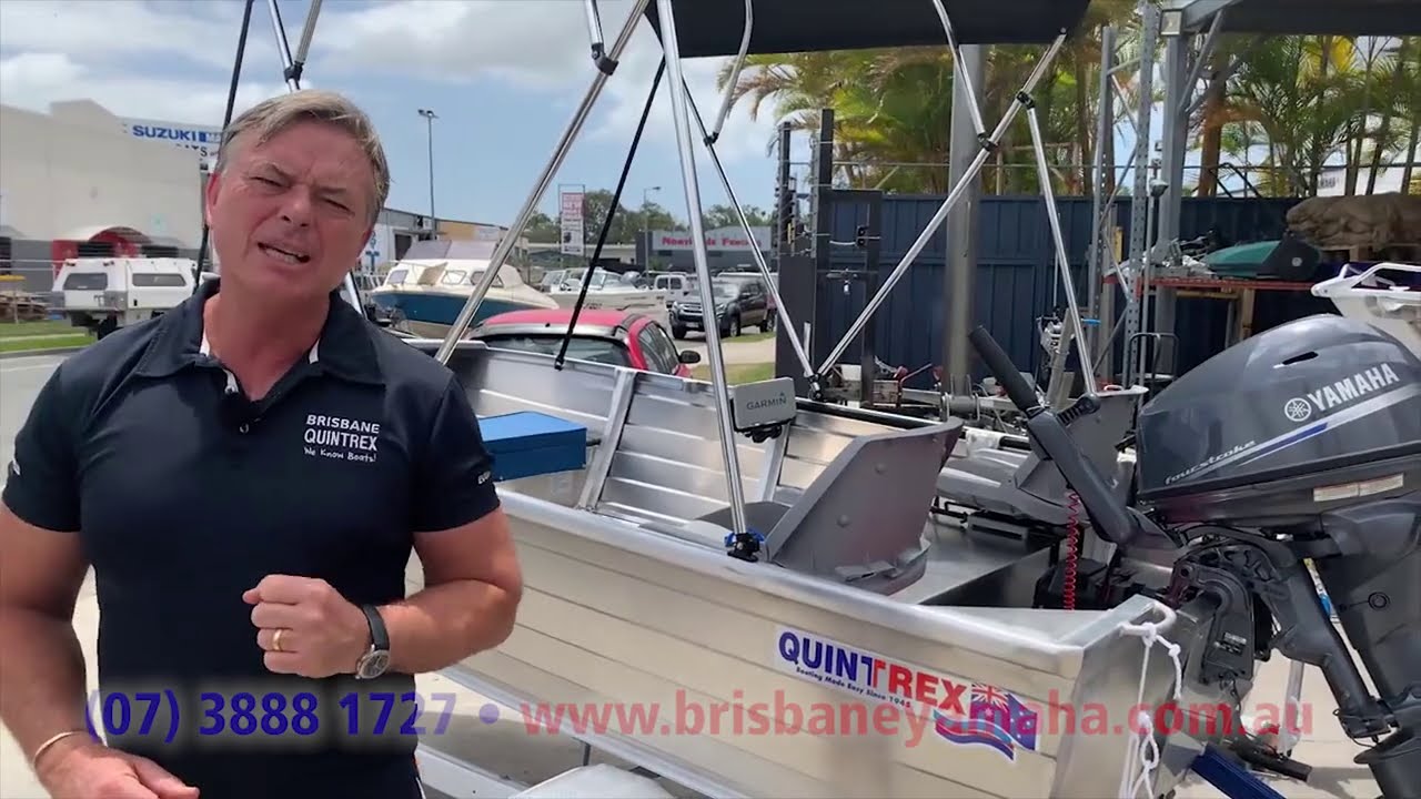 Quintrex 400 Trigger - the newest tinnie, designed for a F25hp