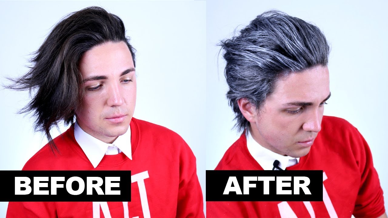 Trying Grey Hair Wax - Mens Hair Products