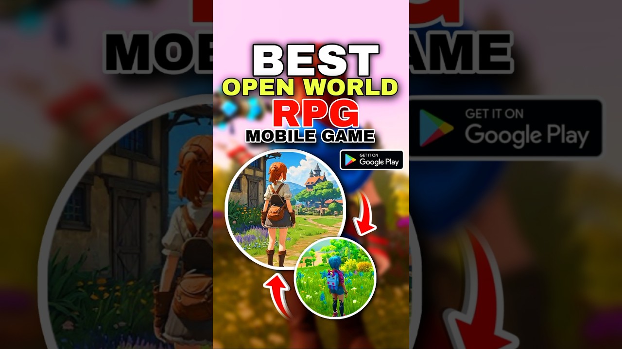 Top 3 Best Open World RPG Games For Android 2025 | Best RPG Mobile Games #shortsfeed #shorts