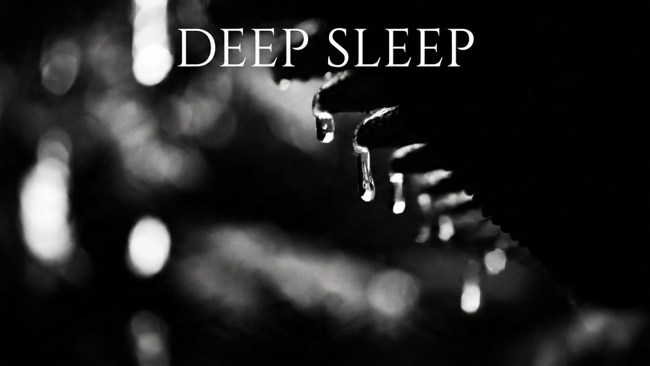 A quiet rainy night.No music. No voices. Just rain in the dark.
