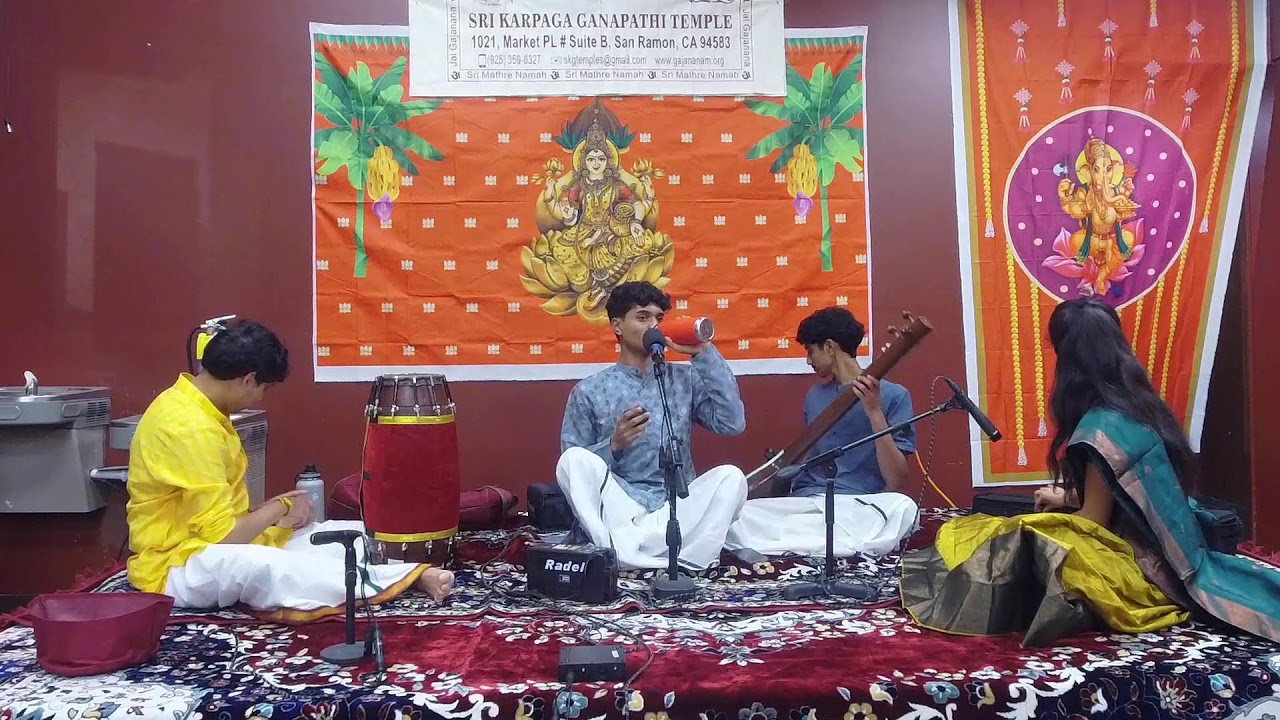 SKGT Shivaratri Cultural Event  -  Chi. Vaibhav Prakash and team