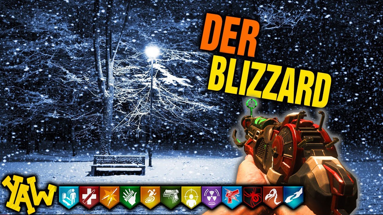 DER BLIZZARD...ZOMBIE CHAOS (Call of Duty Zombies Gameplay)