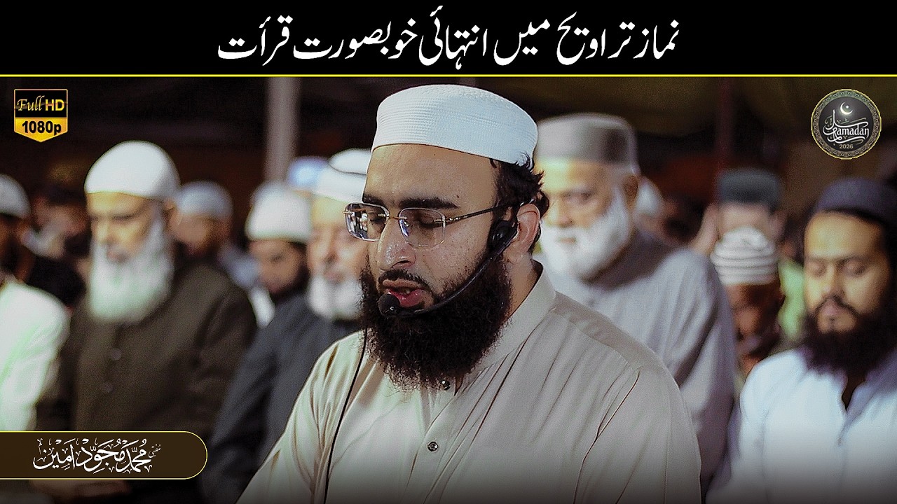 Mufti Mujawid Amin Reciting Taraweeh in an heart touching voice at Jamia Masjid Abdul Aziz