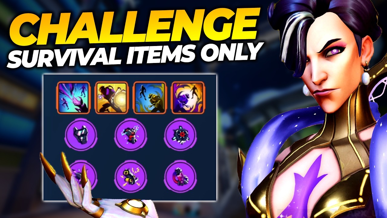 Is buying ONLY Survival Items the best way to Build Moira (Overwatch Stadium)