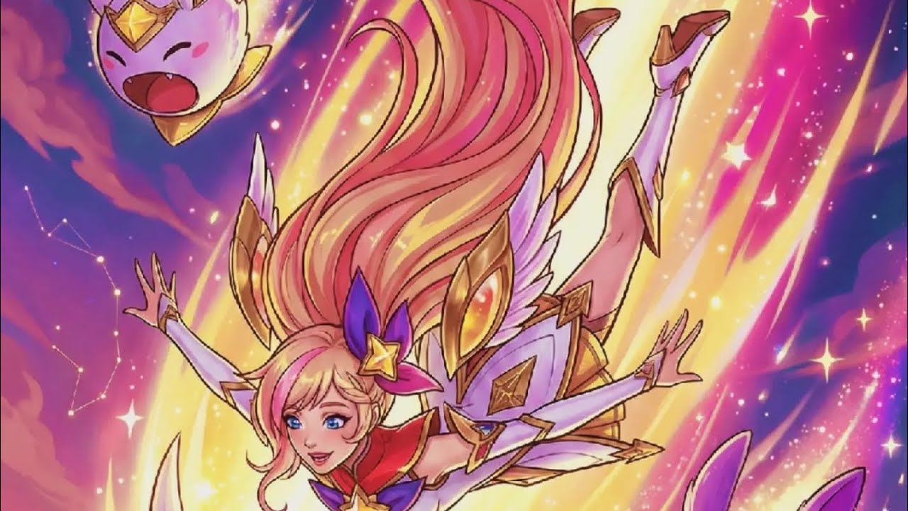 con la skin de seraphine star guardian 