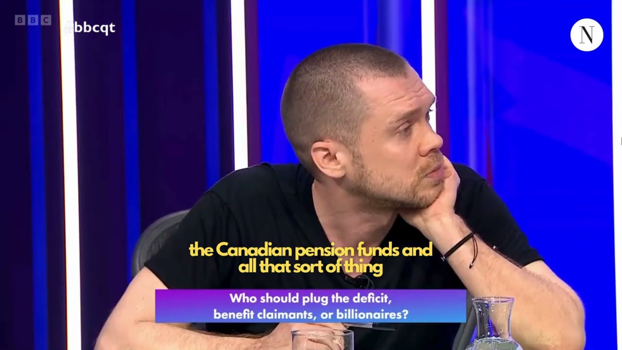 BBC host Fiona Bruce takes issue with Gary Stevenson on Question Time