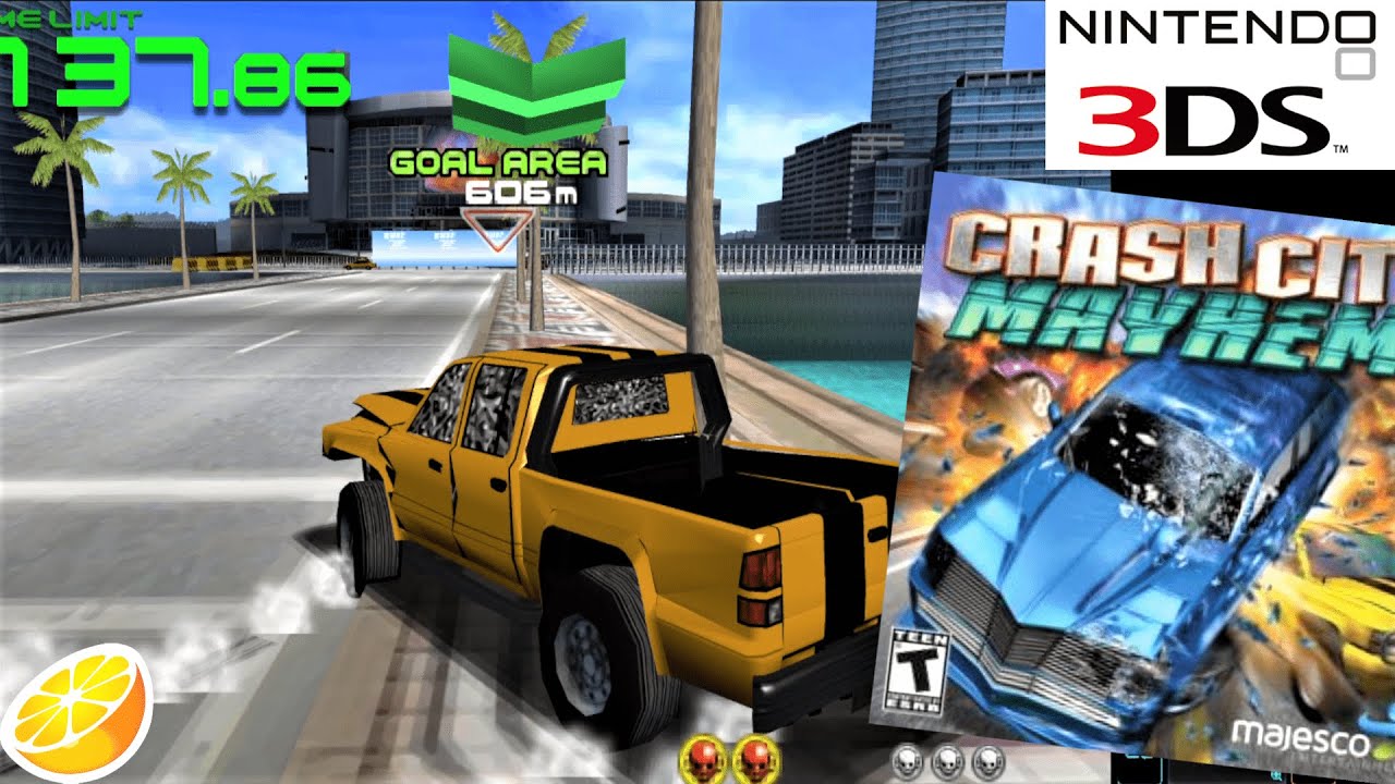 Crash City Mayhem (2013) Nintendo 3DS Gameplay in HD (Citra)