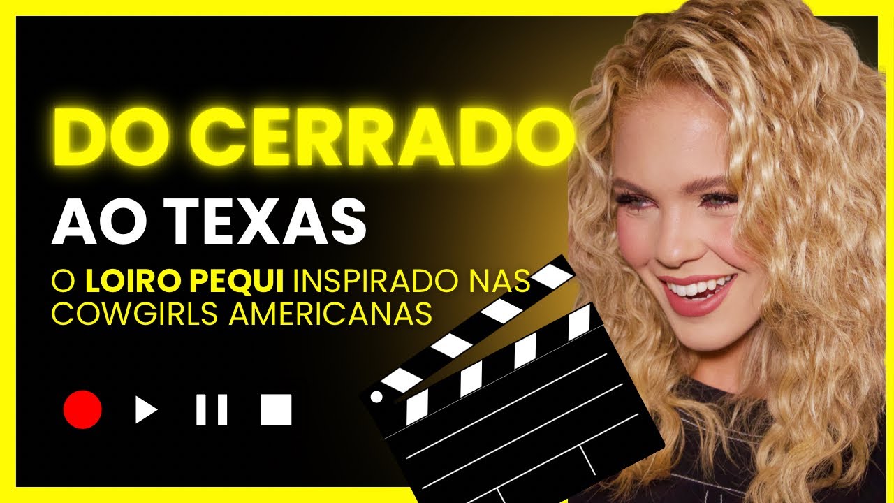 “Do Cerrado ao Texas 🤠✨ | O loiro Pequi inspirado nas cowgirls americanas”