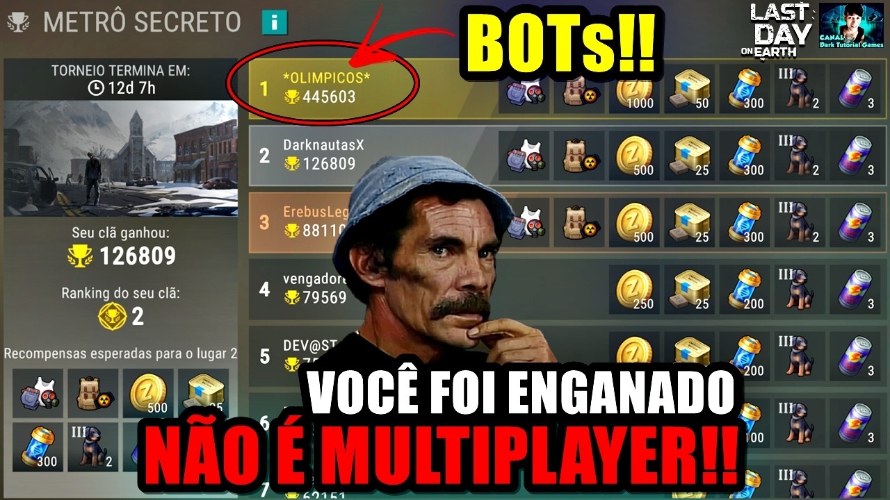 ●MODO COOP É UMA FARSA E EU POSSO PROVAR!! BOT DE PONTOS INFINITOS! 👁 Last Day On Earth