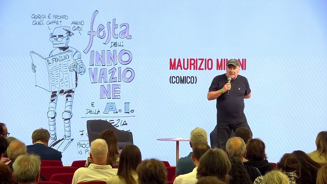 Maurizio Milani alla Festa dell'Innovazione 2025