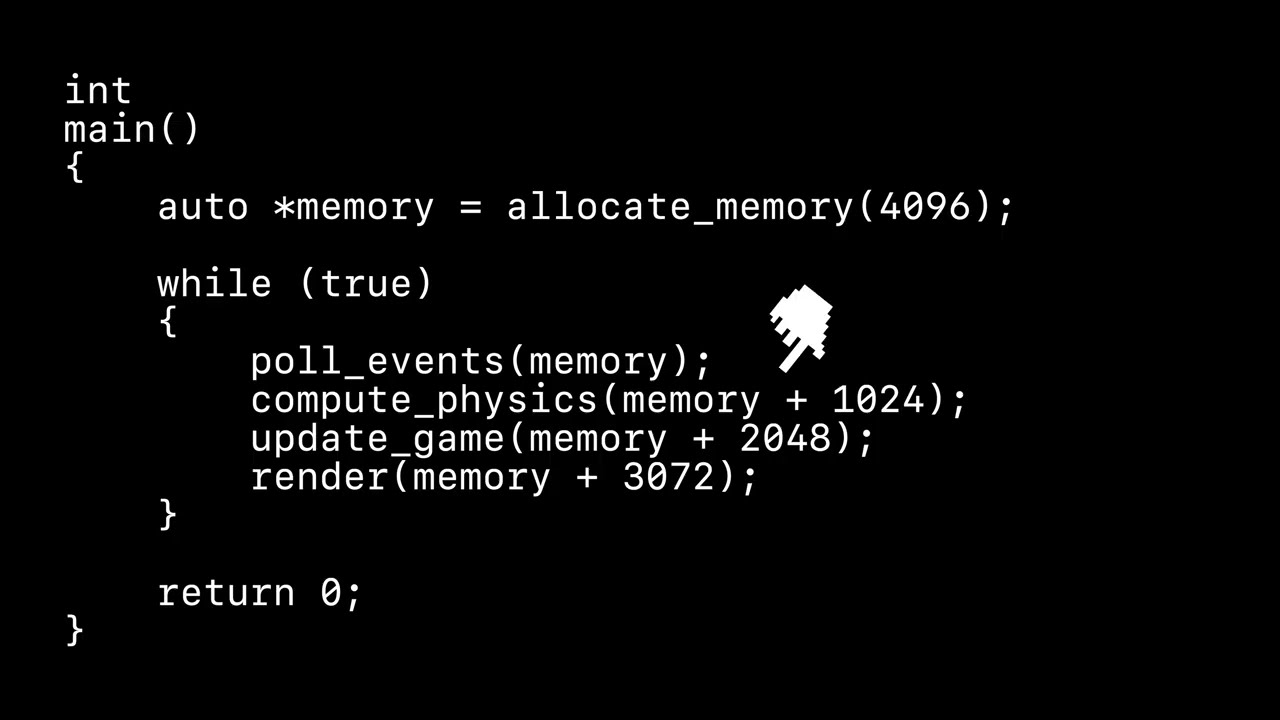 Memory management - Making a game with a custom engine