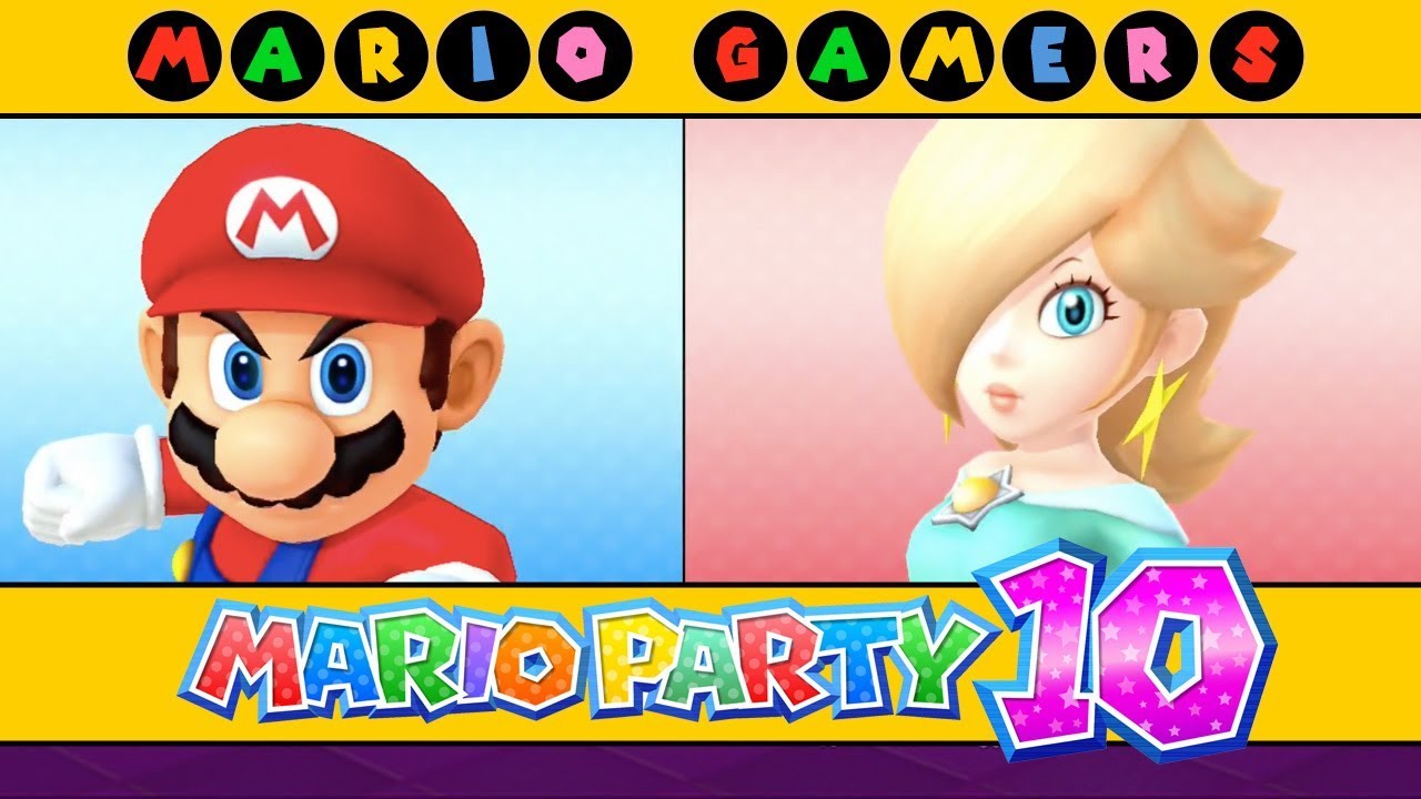 Mario Party 10 - Haunted Trail (Mario vs Rosalina)