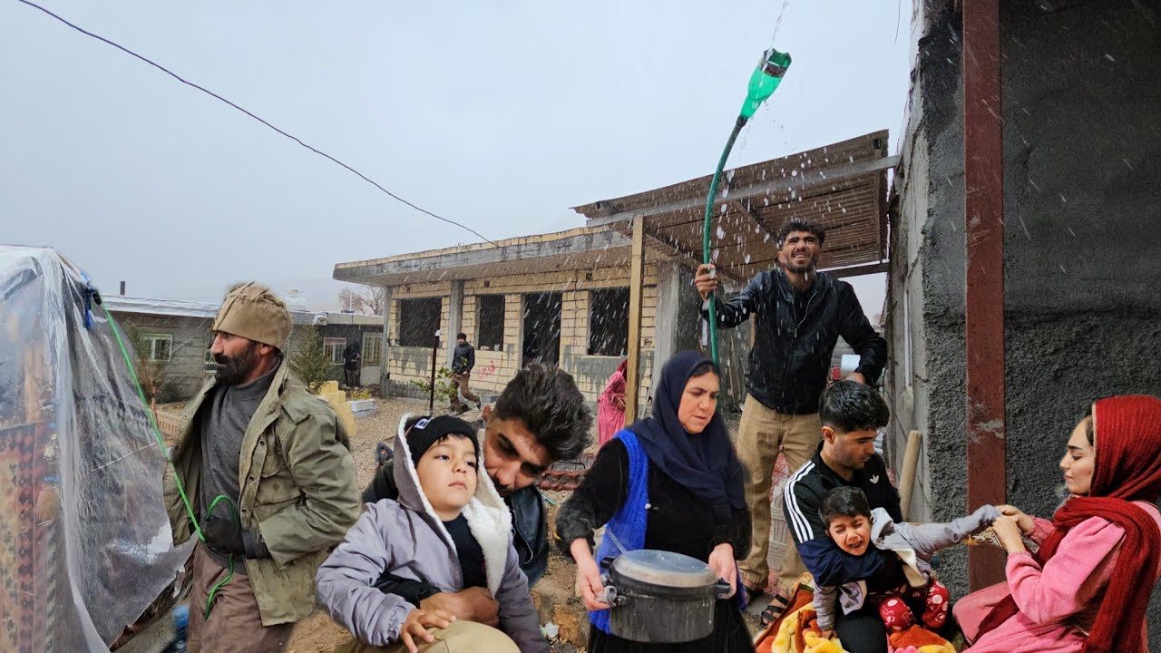 Milad Transfers Funds at the Bank:Shadmehr Gets Sick in Heavy Rain,Amir's Family Trapped on the Farm