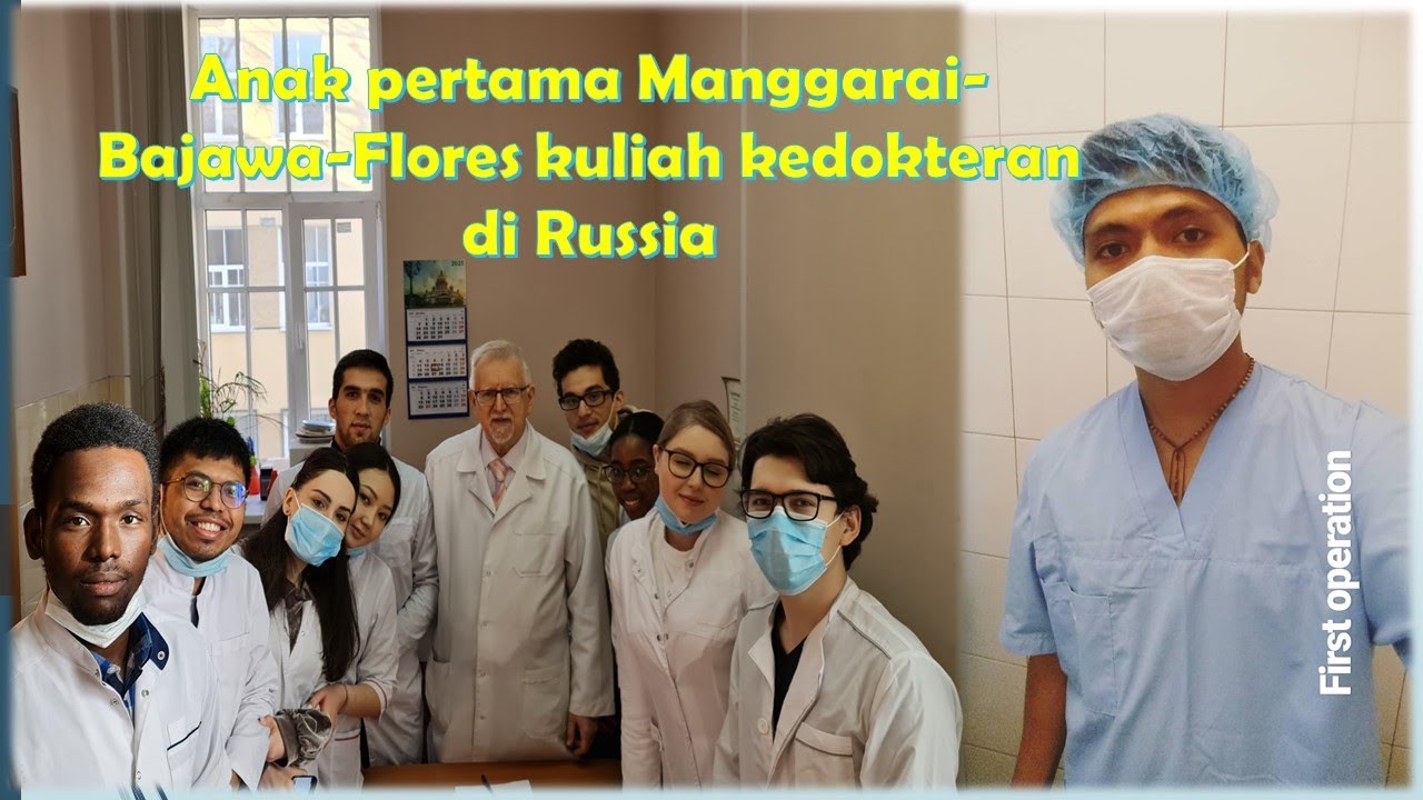 Anak pertama dari NTT kuliah kedokteran di Russia
