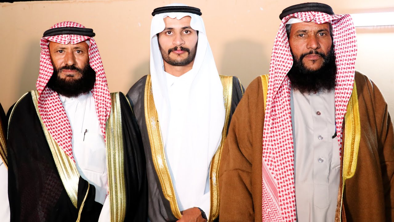 حفل زواج الشاب /  أحمد مفضي ابن غانم الصريبطي البلوي _ قريه ام ضباع _ تبوك