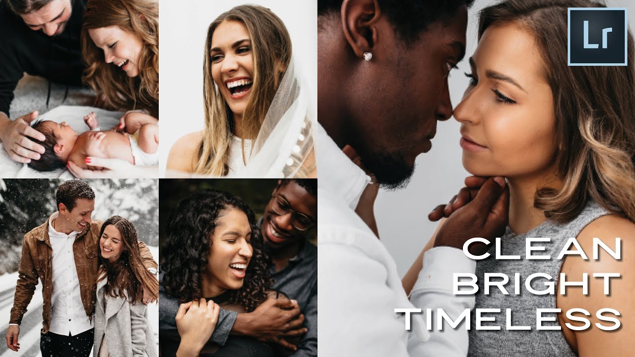 Clean, Bright + Timeless FREE LIGHTROOM PRESET + access our exclusive SKIN TONE editing tutorial!