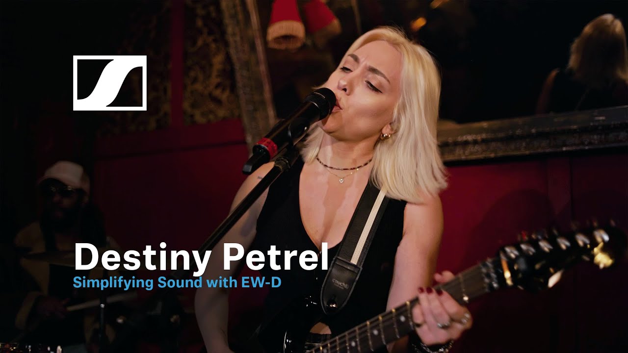 Simplifying Sound with Sennheiser EW-D: Destiny Petrel | Sennheiser