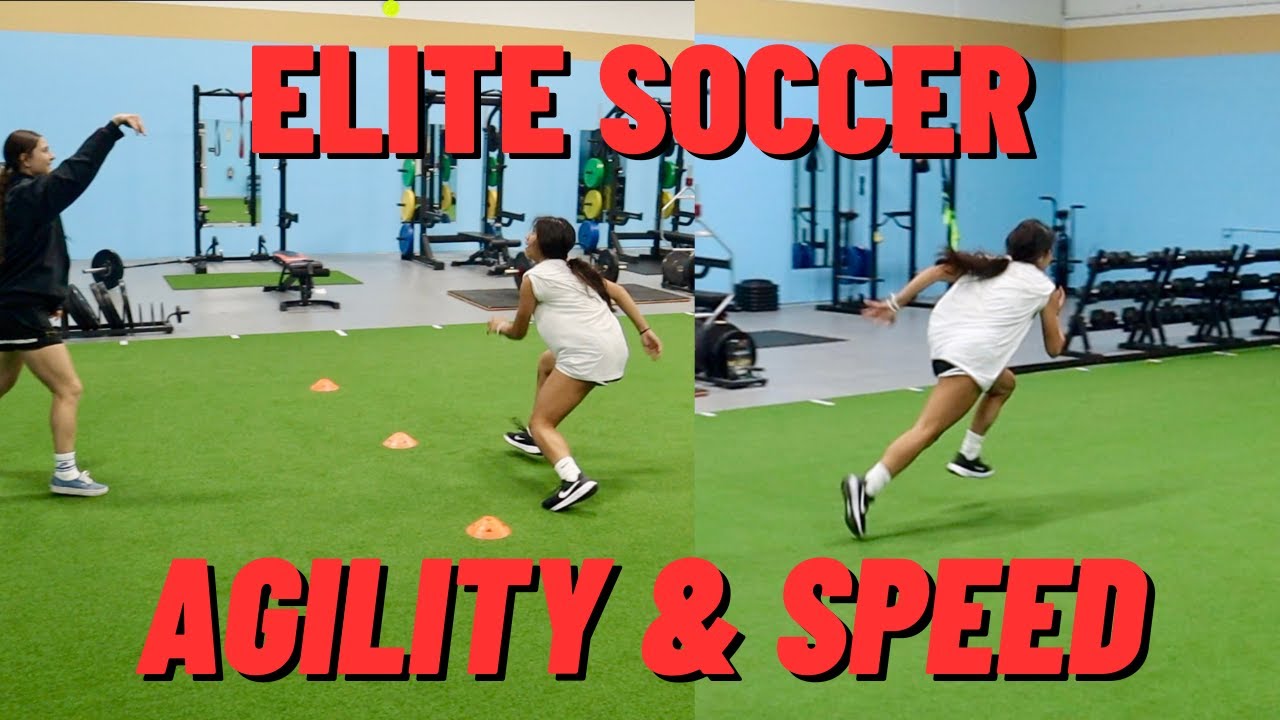 Speed And Change Of Direction For Soccer | Elite Soccer Agility Training