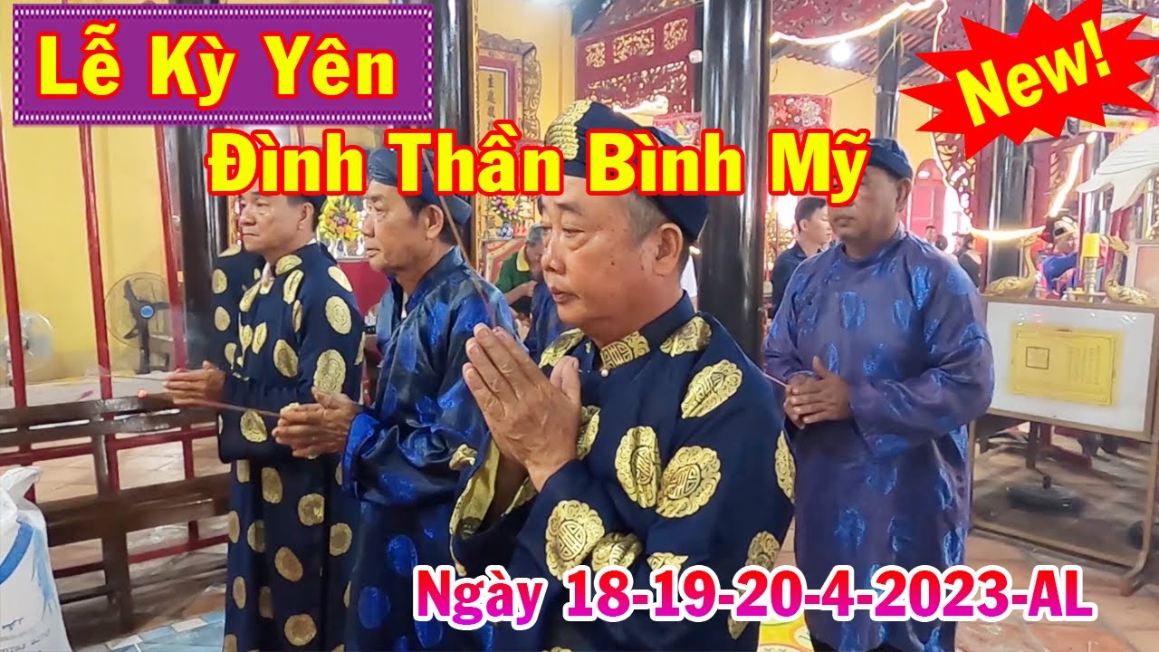 Các Đình Bạn Đến Cúng Lễ Kỳ Yên Đình Thần Bình Mỹ, Châu Phú, An Giang - Festival In Vietnam