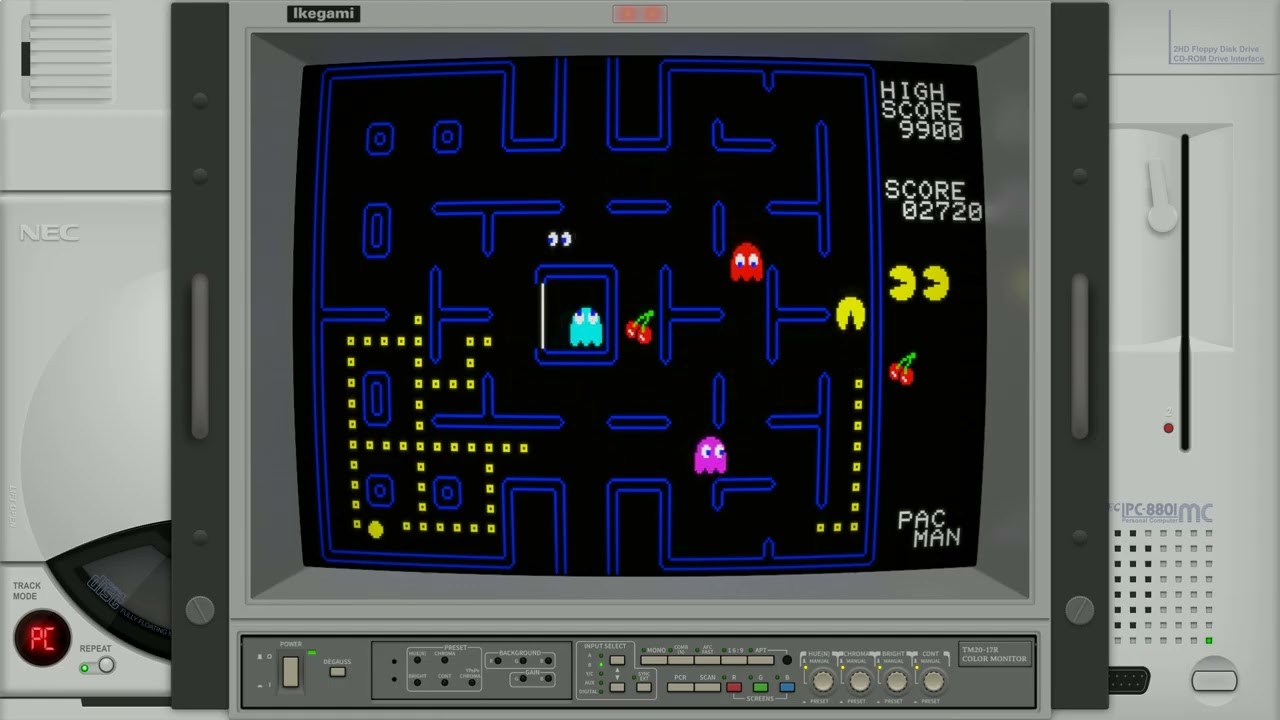 Pac-Man for the PC-88(1983)