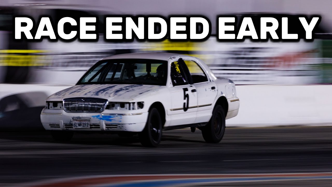 My Crown Vic Race Ended With Me Taking My Hardest Hit Yet