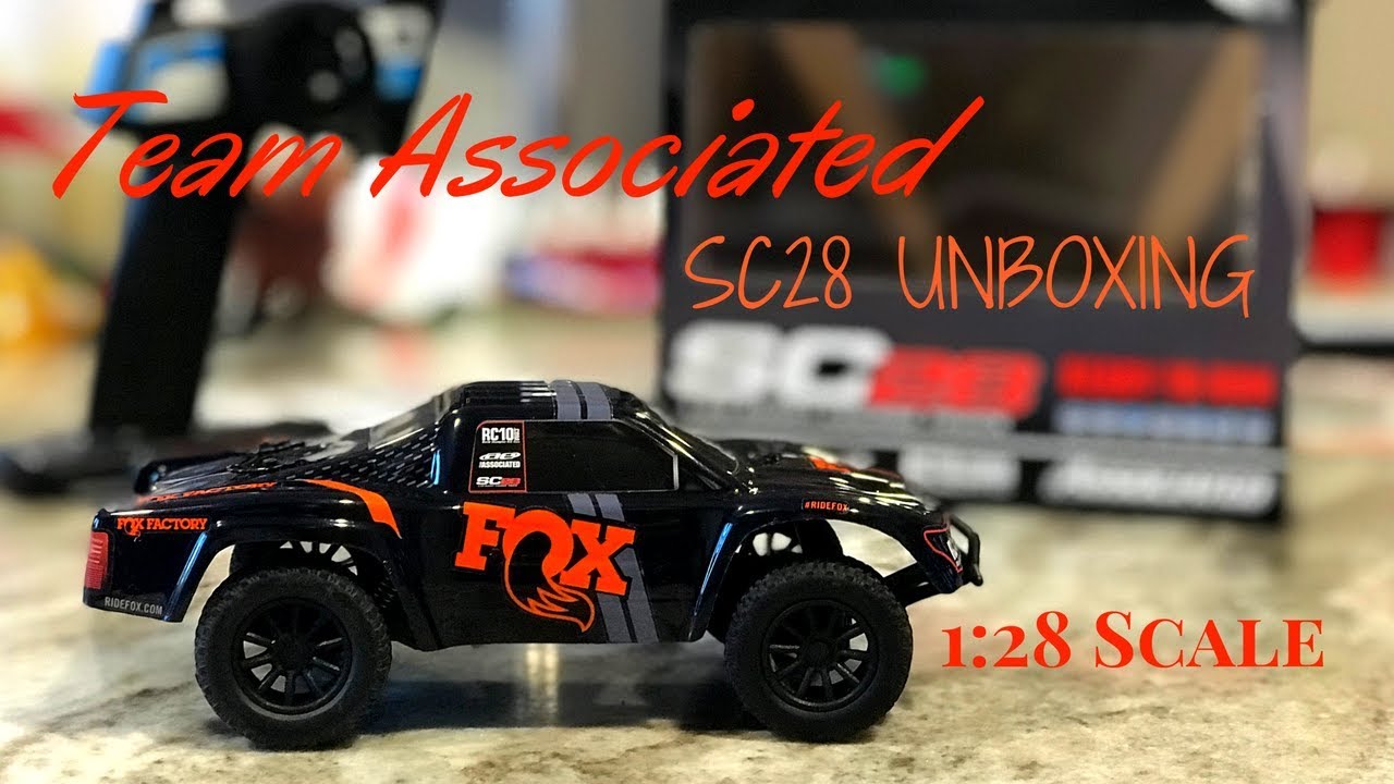 Best RC truck under $50! Team Associated SC28 Unboxing - 1:28 scale
