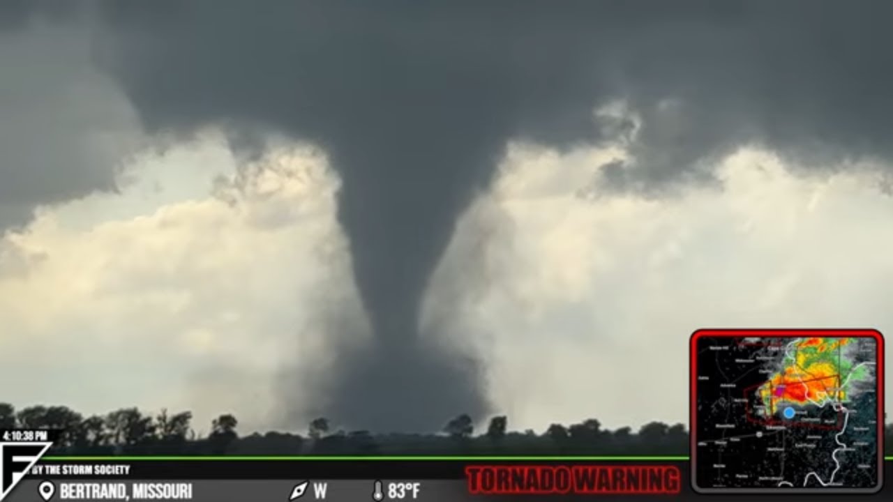Killer Tornado Strikes Sikeston, MO - Live As It Happened - 5/16/25