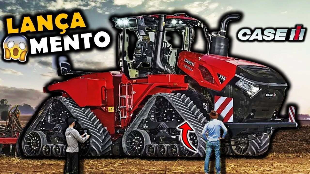 O NOVO GIGANTE TRATOR MAIS POTENTE DO MUNDO - STEIGER QUADTRAC 715
