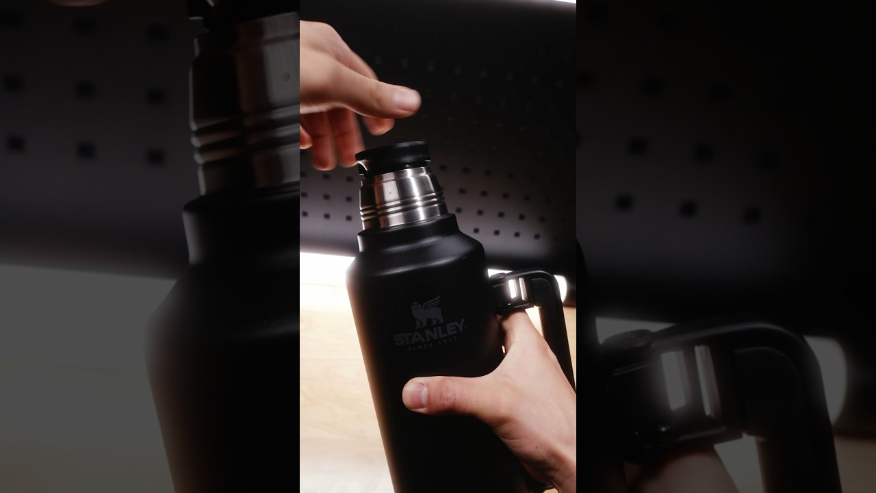 Stanley Classic Bottle to keep you hydrated 😎 @Stanley1913 #unboxing #stanley #edc #travel #asmr