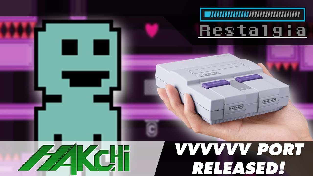 VVVVVV Порт для Hakchi... Запустите его на SNES/NES/Sega Genesis Mini!